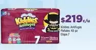 Farmacias YZA Kiddies - antifugas pañales 40 pz etapa 7 oferta