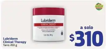 Farmacias YZA Lubriderm - clinical therapy tarro 450 g oferta