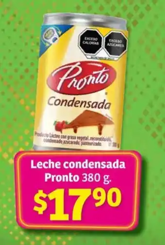 Soriana Híper Leche condensada Pronto 380 g. oferta