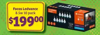 Focos Ledvance 8.5w 10 pack