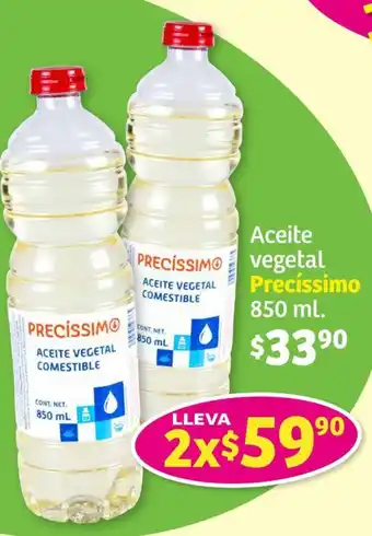 Soriana Híper Aceite vegetal Precíssimo 850 ml. x 2 oferta