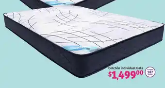 Soriana Híper Colchón individual Gala oferta