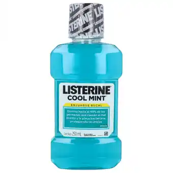 Farmacias YZA LISTERINE COOL MINT 250ML oferta