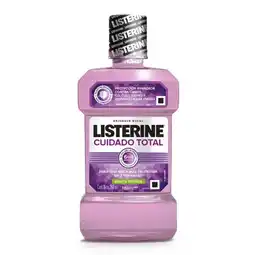 Farmacias YZA LISTERINE CUIDADO TOTAL MENTA FRESCA ENJUAGUE BUCAL 250ML oferta