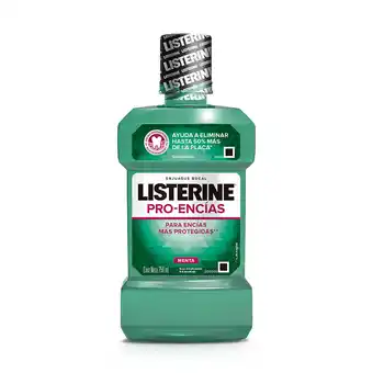 Farmacias YZA LISTERINE MENTA ENJUAGUE BUCAL 250ML oferta