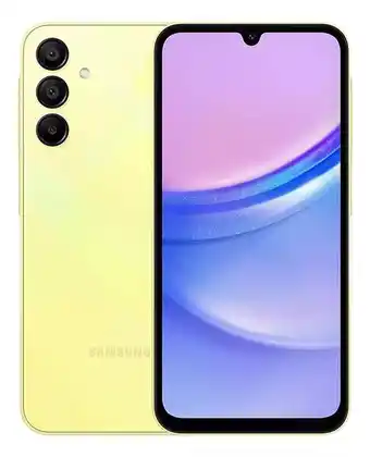 Mercado Libre Celular Samsung Galaxy A15 Dual Sim 6gb Ram 128 Gb Yellow oferta