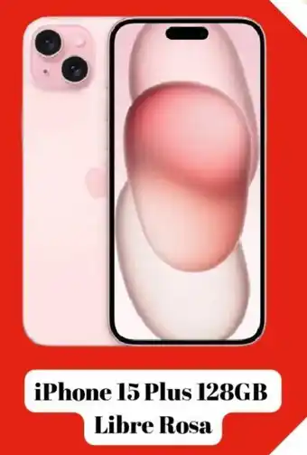iPhone 15 Plus 128GB Libre Rosa