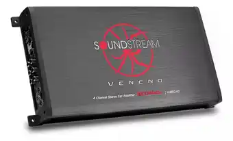 Mercado Libre Amplificador Clase D 4 Canales 1800w Max Veneno Soundstream oferta