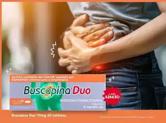 Buscapina - duo 10mg 20 tabletas