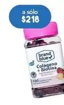 Farmacia San Pablo Brand blue - colageno+biotina 100 gomitas oferta