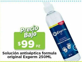 HEB Solución antiseptica formula especial exgerm 250 ml oferta