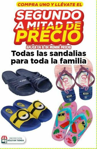 Sandalias para todad la familia