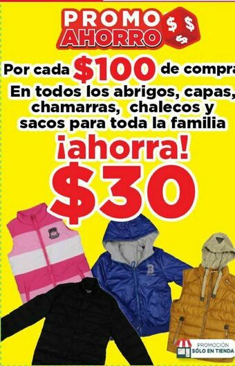 HEB Ropa de abrigo oferta