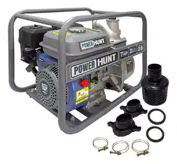 Mercado Libre Motobomba Bomba De Agua A Gasolina 2x2 Power Hunt 7hp Riego oferta