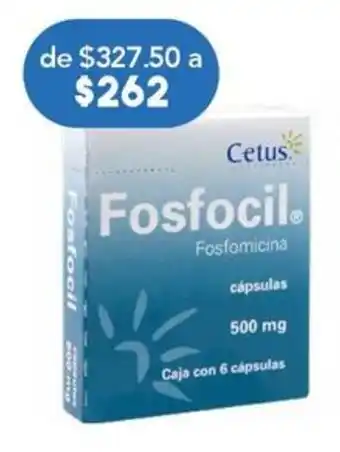 Farmacia San Pablo Fosfocil 500mg 6 cápsulas oferta