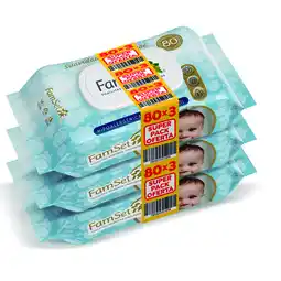Farmacias YZA FAMSET TOALLA HUMEDA 80X3 PZAS oferta