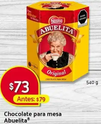 Chocolate para Mesa Abuelita 540g