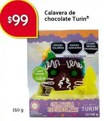 Walmart Express Calavera de Chocolate Turin 150 pzas oferta