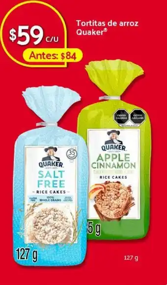 Tortitas de Arroz Quaker 127g