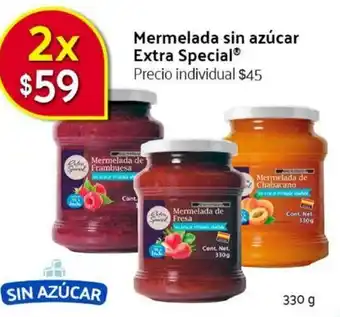 Walmart Express Mermelada Sin Azúcar Extra Special 330g oferta
