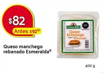 Queso Manchego Rebanado Esmeralda 400g