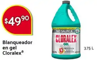 Walmart Express Blanqueador en Gel Cloralex 3.75L oferta