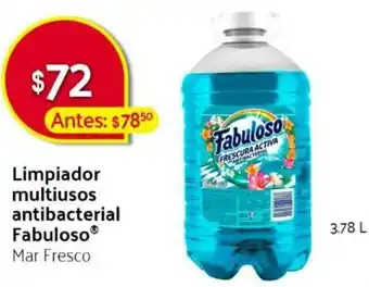 Limpiador Multiusos Antibacterial Fabuloso 3.78L