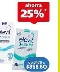 Farmacia San Pablo Elevit - 3 luteina 1.36 30 capsulas oferta