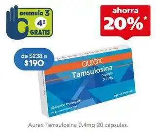 Farmacia San Pablo Aurax - tamsulosina oferta