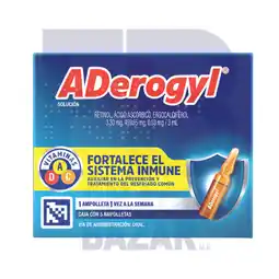Farmacias Bazar ADEROGYL SOLUCION INGERIBLE 5 AMPOLLETAS 3ML oferta