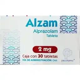 Farmacias Bazar ALZAM 2MG 30 TABLETAS G-II oferta