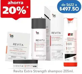 Farmacia San Pablo Revita Extra Strength shampoo 205ml oferta