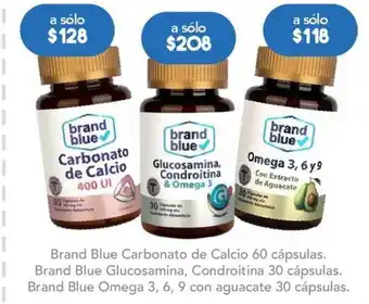 Farmacia San Pablo Brand Blue Carbonato de Calcio 60 cápsulas oferta