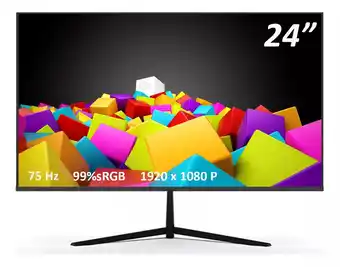 Mercado Libre Monitor gamer Genérica FHD COR-230201 led 24 negro oferta
