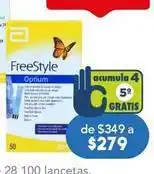 Farmacia San Pablo Freestyle - optium 50 tiras oferta