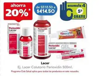Farmacia San Pablo Lacer - colutorio perioxidin 500ml oferta
