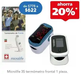 Farmacia San Pablo Microlife 3S termómetro frontal 1 pieza oferta