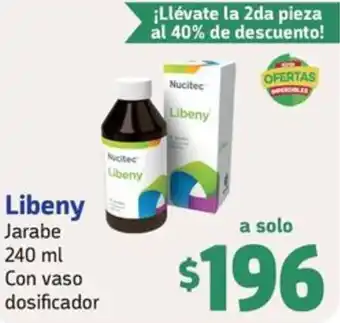 Libeny Jarabe 240ml Con vaso dosificador