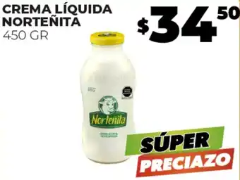 CREMA LÍQUIDA NORTEÑITA 450GR