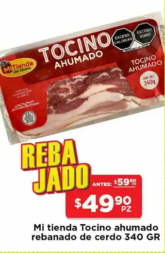 HEB Mi tienda tocino ahumado rebanado de cerdo 340gr oferta