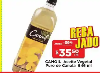 HEB Aceite vegetal canoil oferta