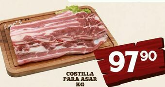 Alsuper Costillas para asar kg oferta