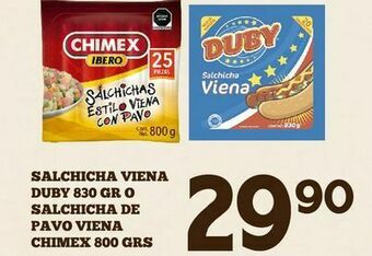 Salchichas chimex