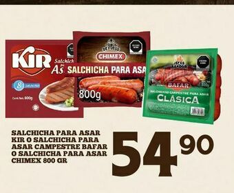 Alsuper Salchichas kir para asar oferta