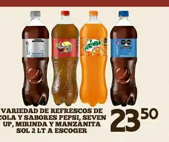 Alsuper Refrescos mirinda 2 lt oferta