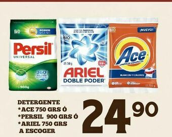 Alsuper Detergente en polvo 750 gr a escoger oferta