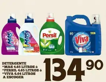 Alsuper Detergente líquido 4.65 l a escoger oferta