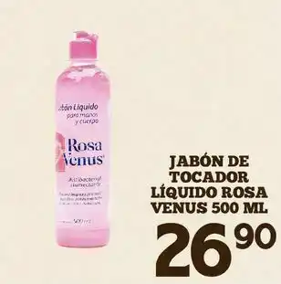 Jabón de tocador venus 500 ml