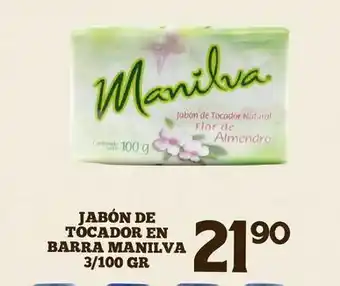 Alsuper Jabón de tocador manilva oferta