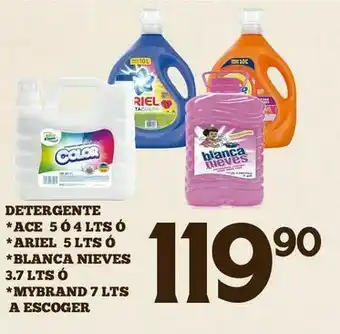 Alsuper Detergente líquidoa escoger oferta